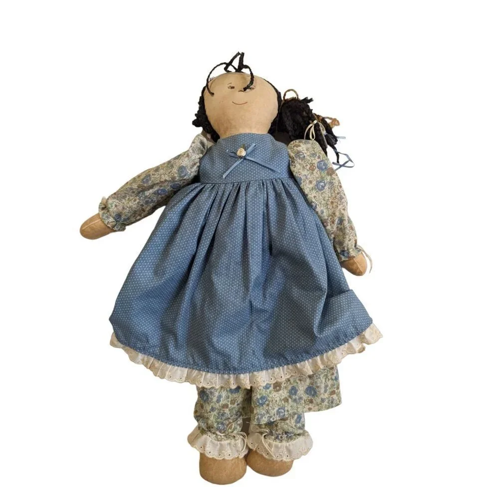 Vintage Handmade Cloth Doll 21
